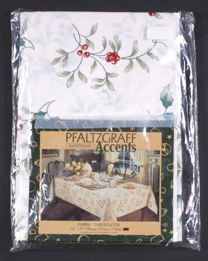 Winterberry 52" x 70" Rectangular Tablecloth by Pfaltzgraff-1