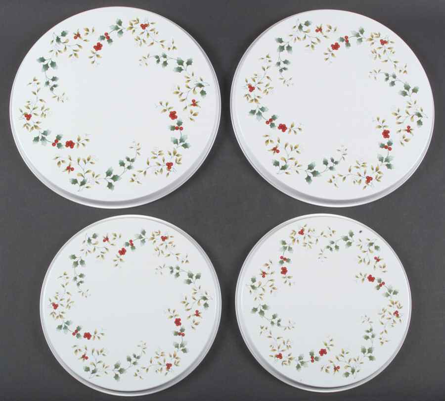 Winterberry Stove Cover Set-Steel 2 8" & 2 10" Round Covers by Pfaltzgraff-1