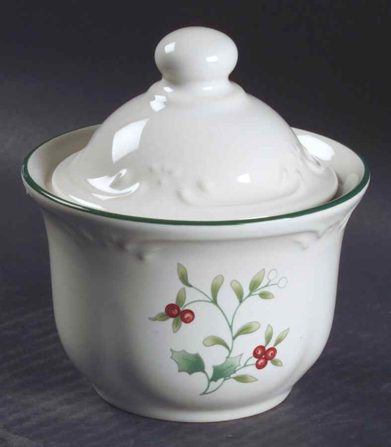 Winterberry Sugar Bowl & Lid by Pfaltzgraff-1