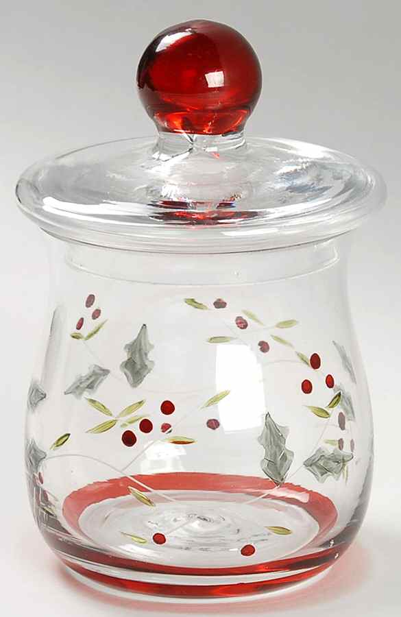Winterberry Small Glassware Canister by Pfaltzgraff-1