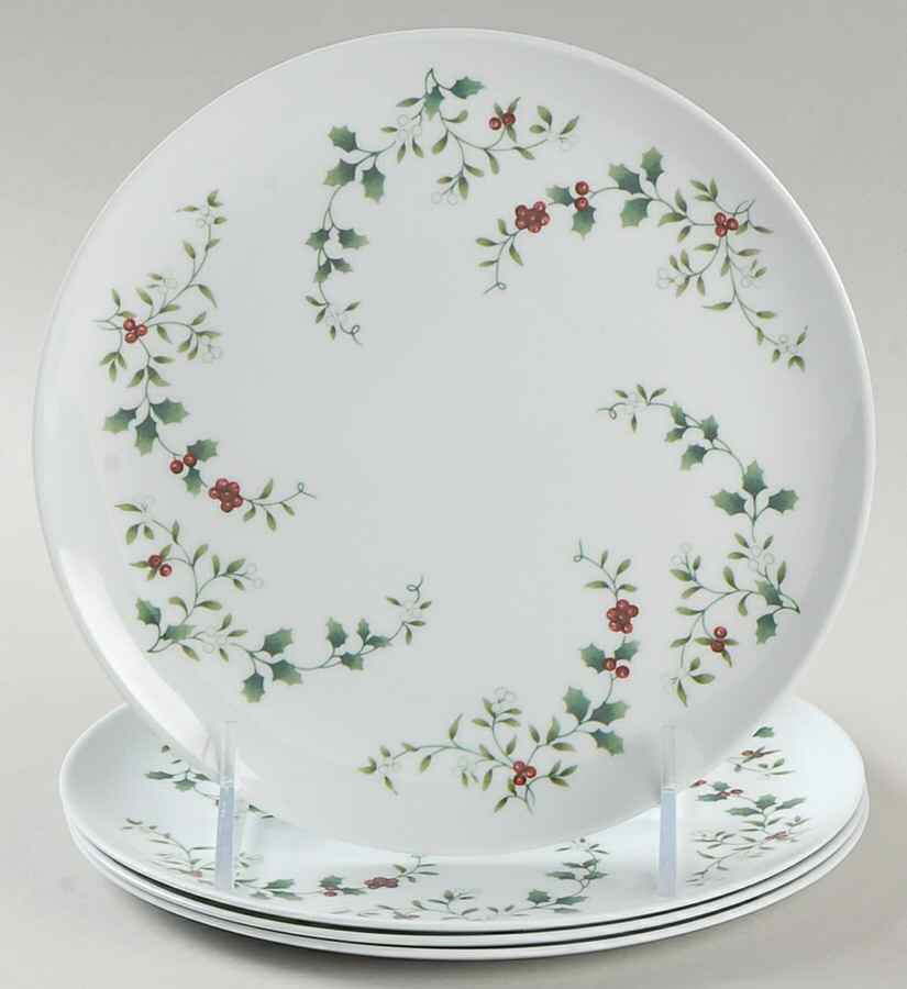 Winterberry Melamine Salad Plate - Set of 4 by Pfaltzgraff-1
