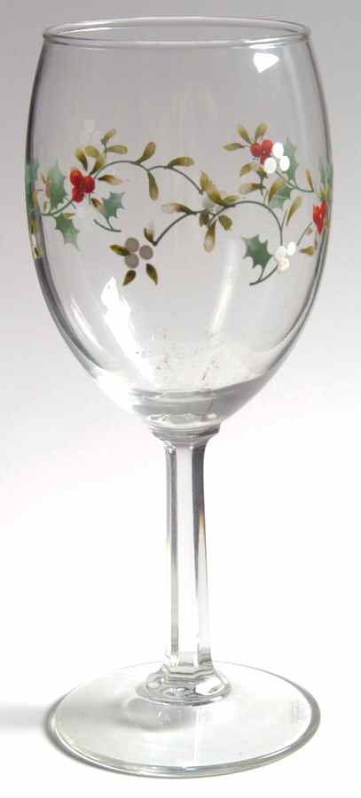 Winterberry 10 Oz Glassware Goblet by Pfaltzgraff-1