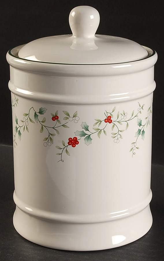 Winterberry Large Canister & Lid by Pfaltzgraff-1