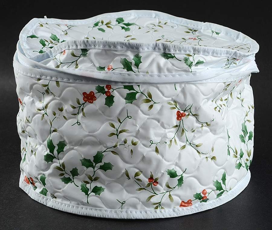 Winterberry Salad Plate Storage Bag/Case (Holds 8) by Pfaltzgraff-1