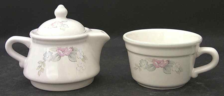 Wyndham Individual Teapot & Lid with Cup by Pfaltzgraff-1