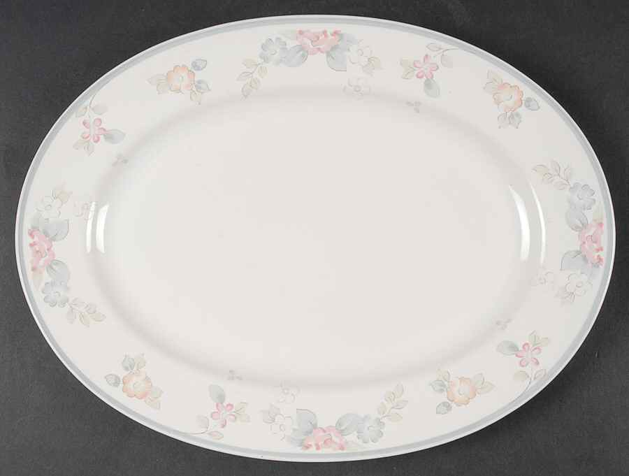 Wyndham 12" Oval Serving Platter by Pfaltzgraff-1