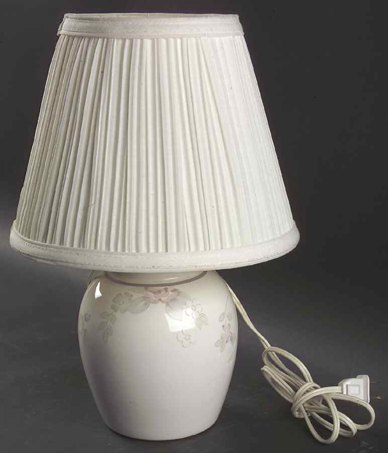 Wyndham Ginger Jar Accent Lamp & Shade by Pfaltzgraff-1