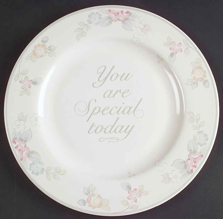Wyndham "You Are Special" Dinner Plate by Pfaltzgraff-1