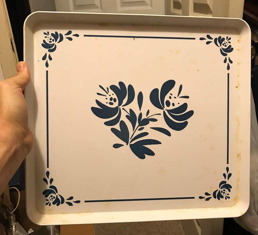 Yorktowne 13" Square Melamine Tray by Pfaltzgraff-1