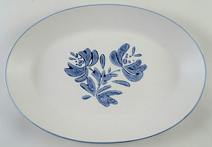 Yorktowne 14" Oval Serving Platter by Pfaltzgraff-1