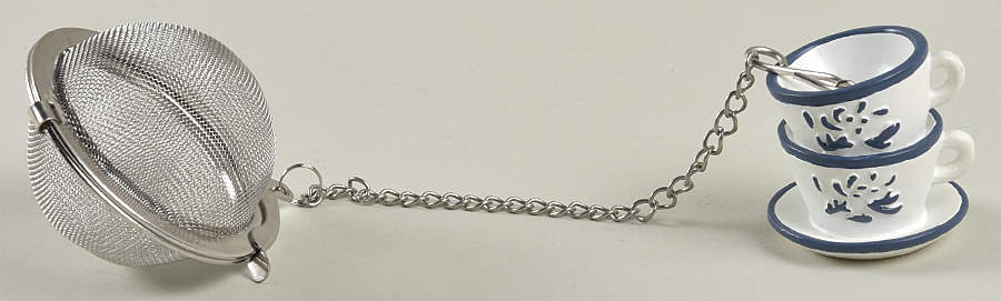 Yorktowne Tea Strainer-Mesh Ball by Pfaltzgraff-1