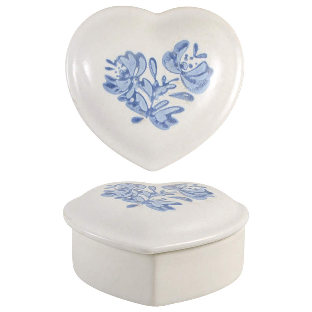 Yorktowne Heart Shape Box & Lid by Pfaltzgraff-1