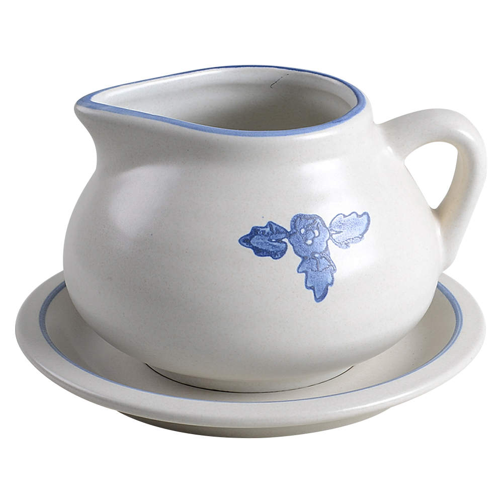 Yorktowne Gravy Boat & Underplate by Pfaltzgraff-1