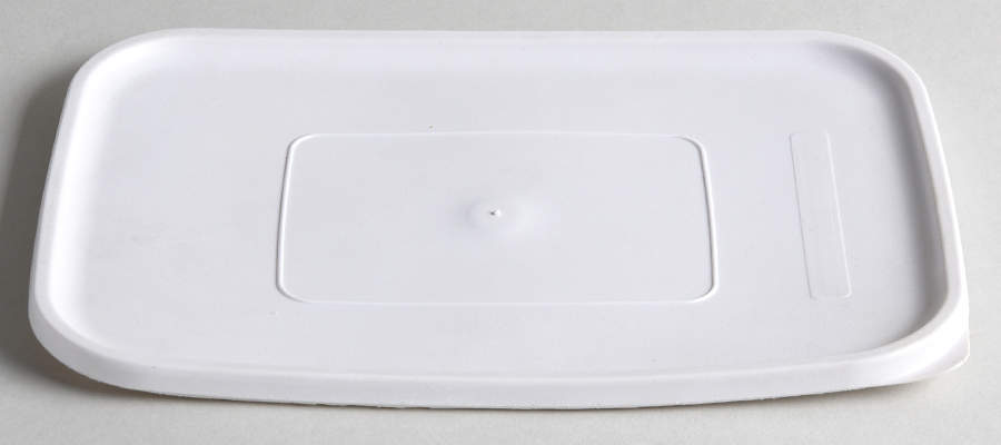 Yorktowne 9" Plastic Rectangular Storage Box Lid by Pfaltzgraff-1