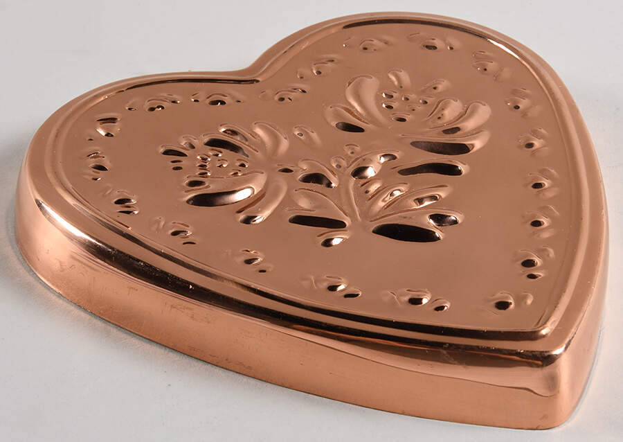 Yorktowne Copper Jello Mold by Pfaltzgraff-1