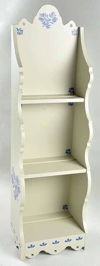 Yorktowne 3 Tier Wood Shelf by Pfaltzgraff-1
