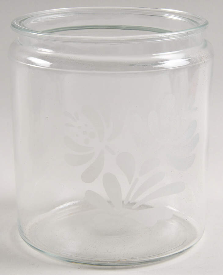 Yorktowne Small Glassware Canister No Lid by Pfaltzgraff-1