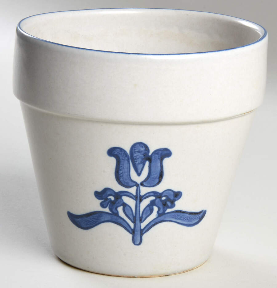 Yorktowne 4" Flower Pot No Underplate by Pfaltzgraff-1