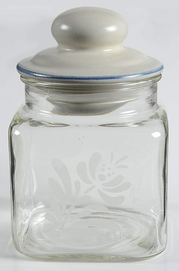 Yorktowne Medium Glassware Canister by Pfaltzgraff-1