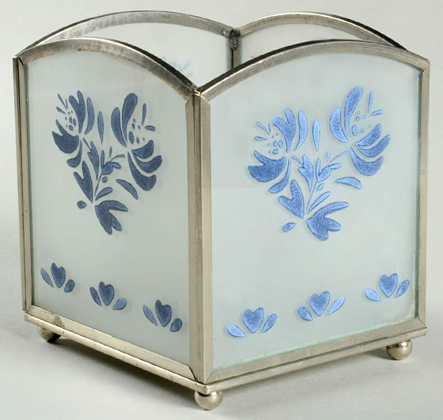 Yorktowne Stain Glass Candleholder by Pfaltzgraff-1
