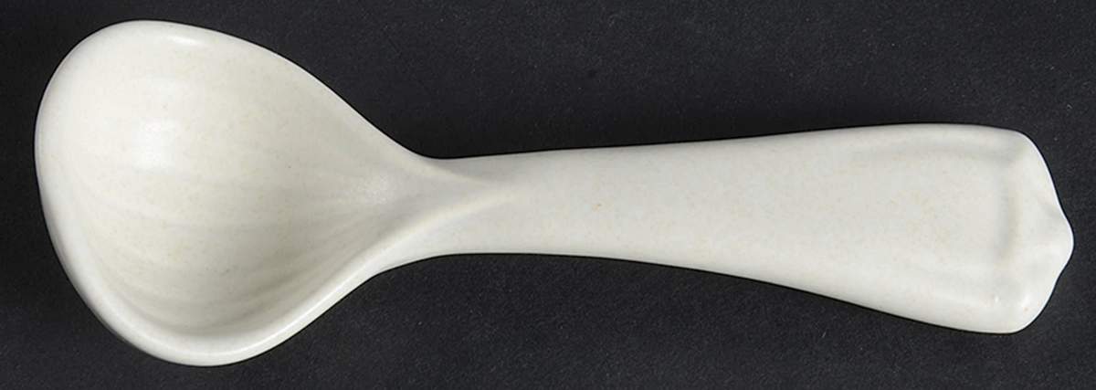 Yorktowne Cream/Mayo Ladle, Solid Piece by Pfaltzgraff-1