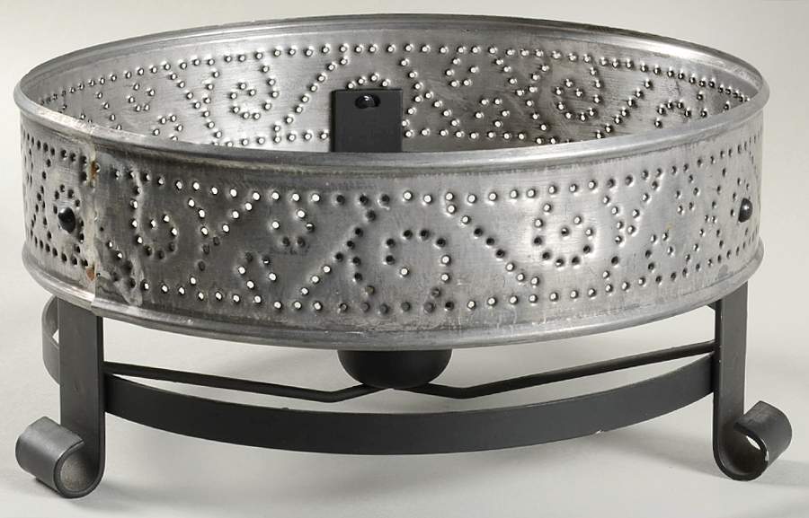 Yorktowne China Casserole, Metal Stand Only by Pfaltzgraff-1