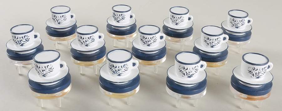 Yorktowne Cheese Button - Set of 12 by Pfaltzgraff-1