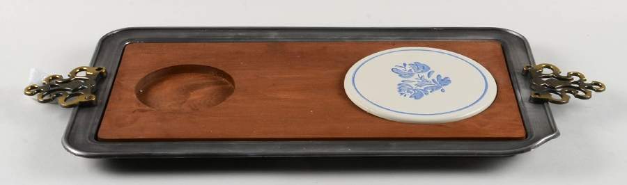 Yorktowne Wine and Cheese Tray, No Dome or Carafe by Pfaltzgraff-1