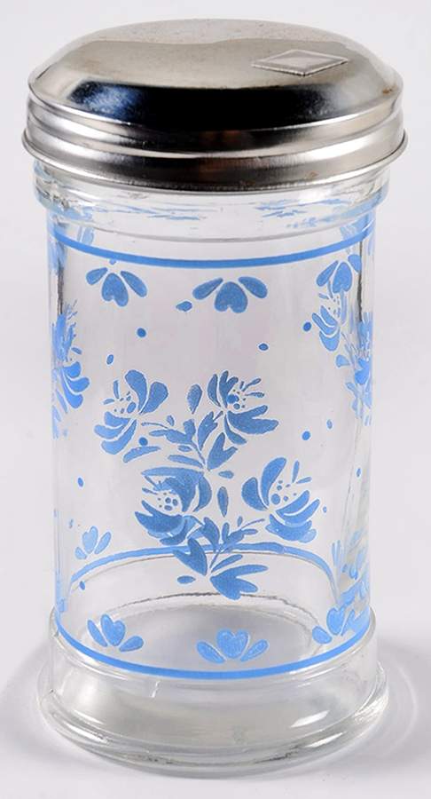 Yorktowne Glassware Sugar Shaker & Metal Lid by Pfaltzgraff-1