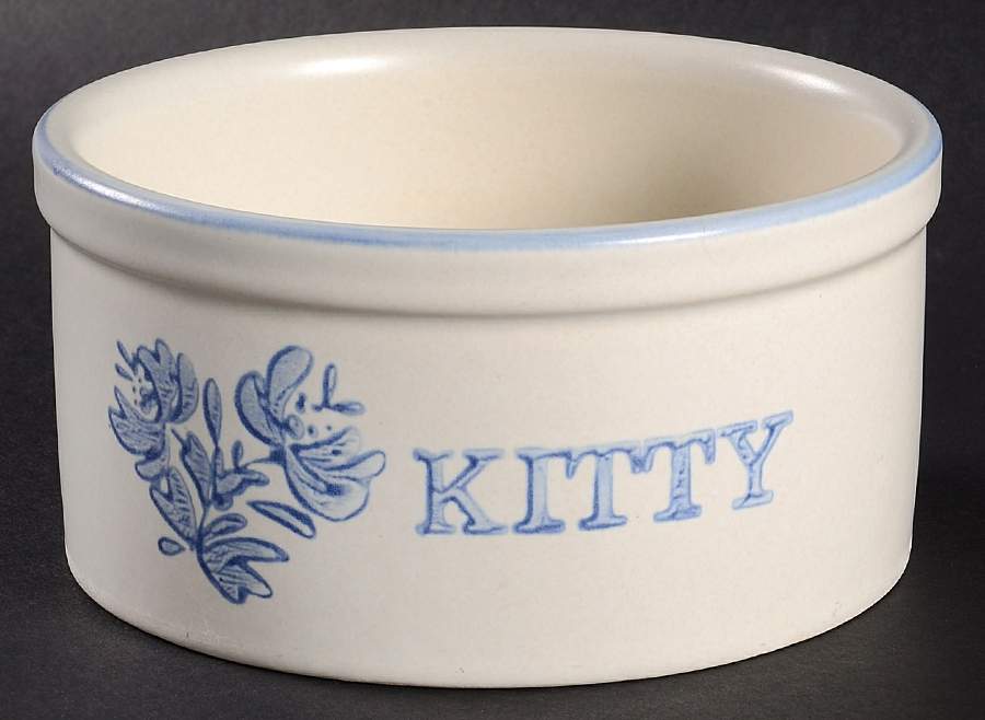 Yorktowne Kitty Pet Bowl by Pfaltzgraff-1