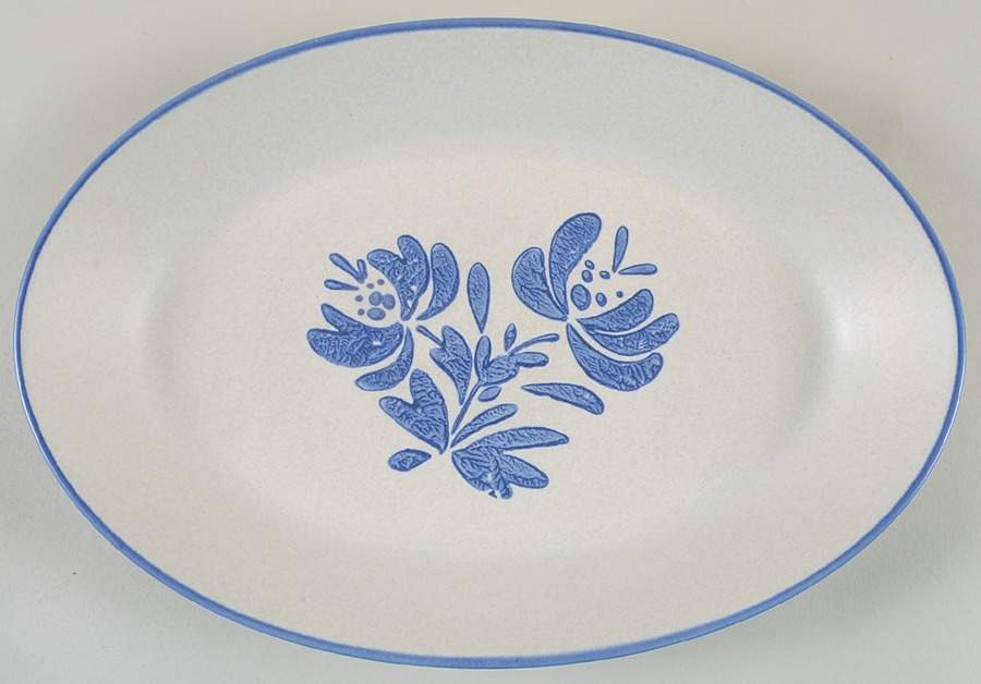 Yorktowne 12" Oval Steak Platter by Pfaltzgraff-1