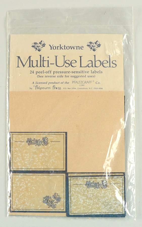 Yorktowne Peel & Stick Multi Use Labels (Pack) by Pfaltzgraff-1