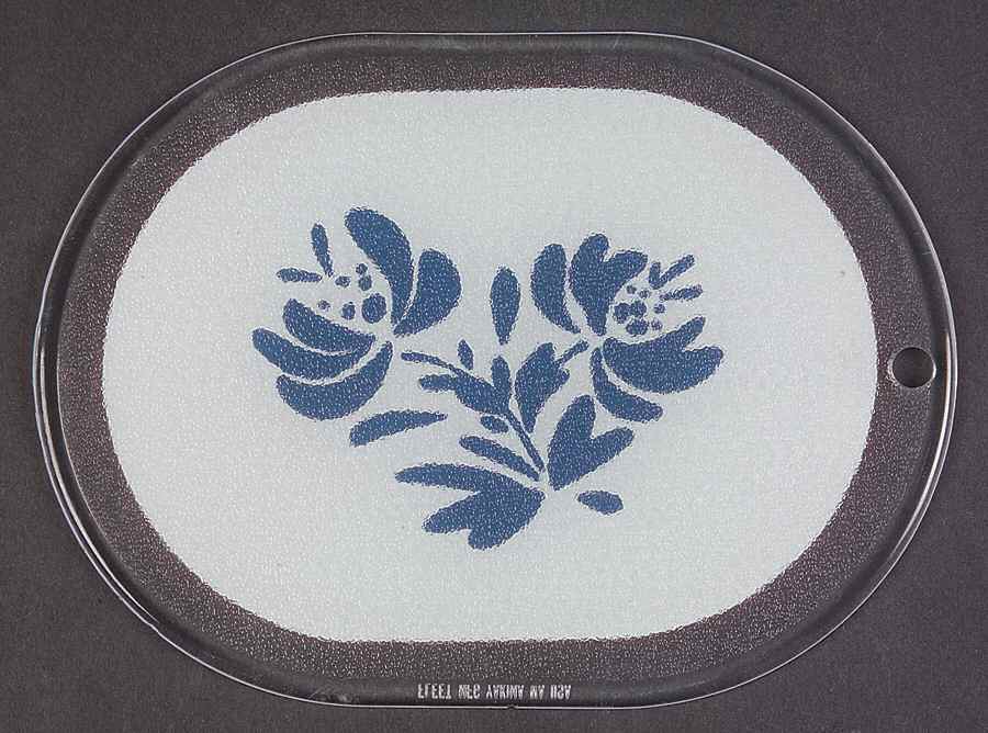 Yorktowne Small Oval Acrylic Cutting Board by Pfaltzgraff-1