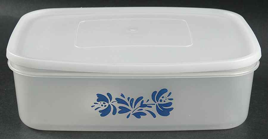 Yorktowne 9" Plastic Rectangular Storage Box by Pfaltzgraff-1
