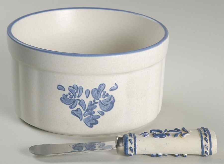 Yorktowne Dip Bowl & Spreader Set by Pfaltzgraff-1
