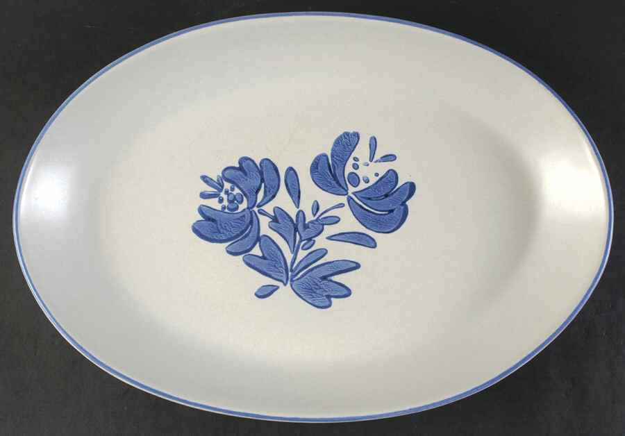 Yorktowne 16" Oval Serving Platter by Pfaltzgraff-1