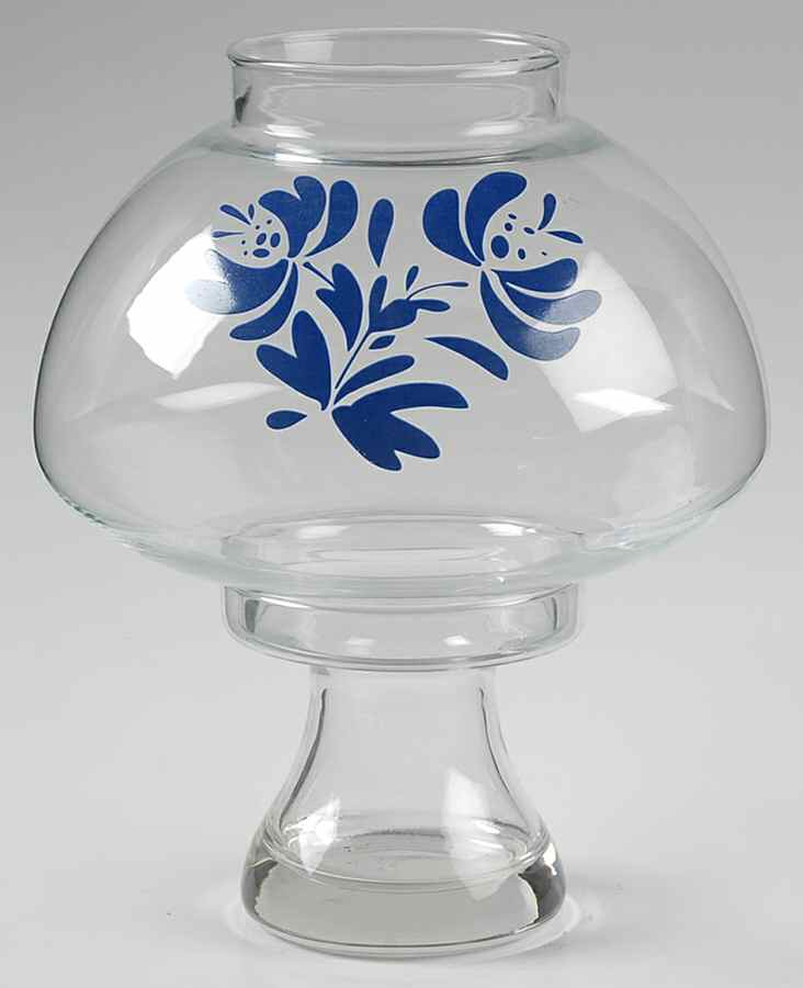 Yorktowne (2 Piece) Glassware Hurricane Lamp by Pfaltzgraff-1