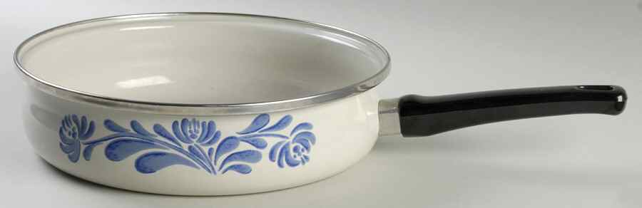 Yorktowne 10" Metal Skillet No Lid by Pfaltzgraff-1