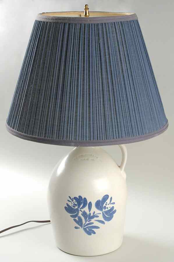 Yorktowne Large Jug Table Lamp & Shade by Pfaltzgraff-1