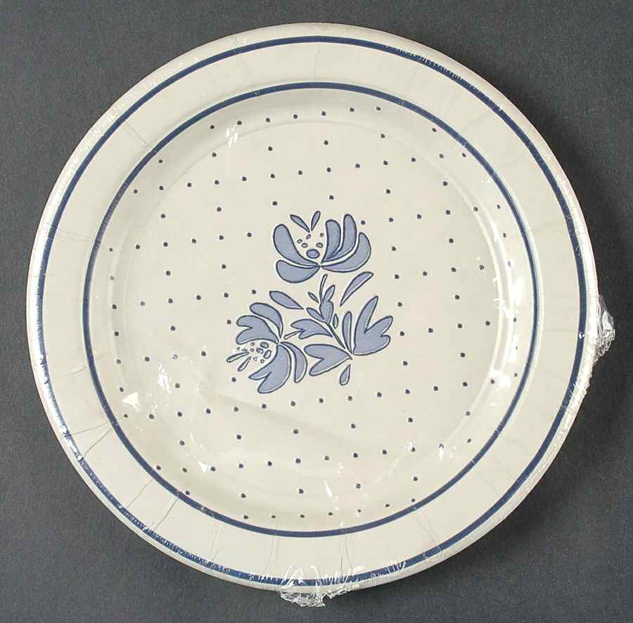 Yorktowne Package of 8 - Paper Salad Plate by Pfaltzgraff-1