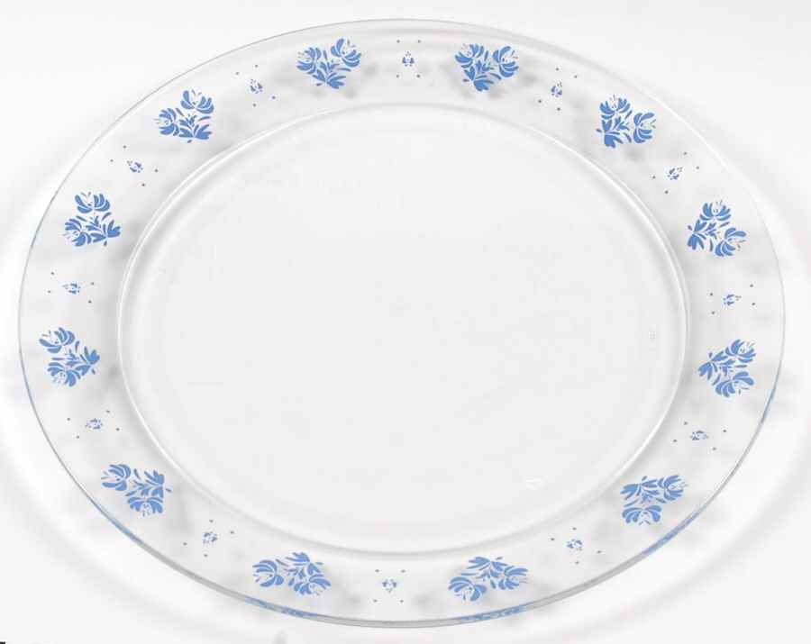 Yorktowne 13" Round Glassware Platter by Pfaltzgraff-1
