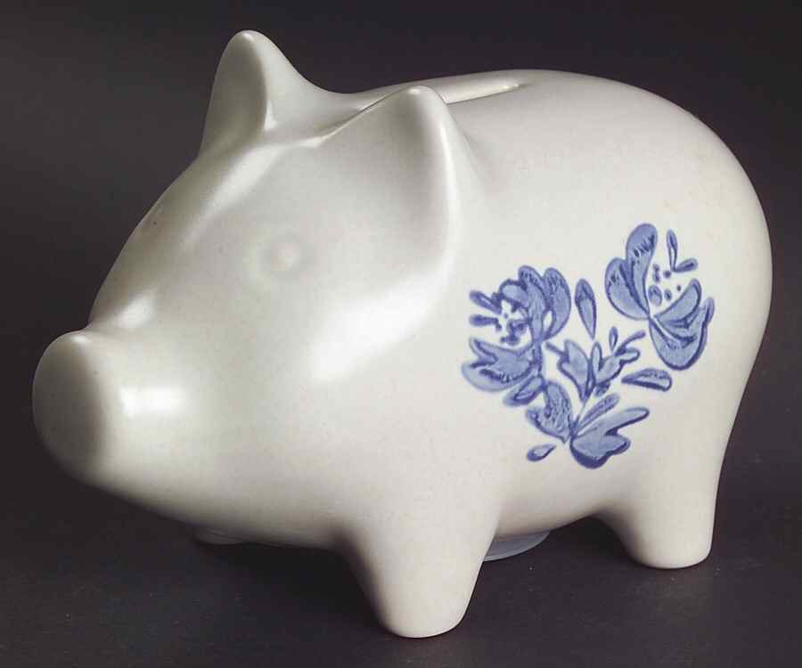 Yorktowne Piggy Bank by Pfaltzgraff-1