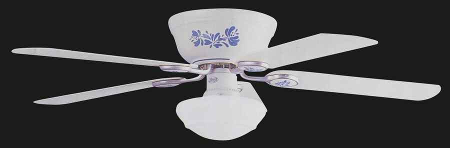 Yorktowne Ceiling Fan & Light with Pull by Pfaltzgraff-1