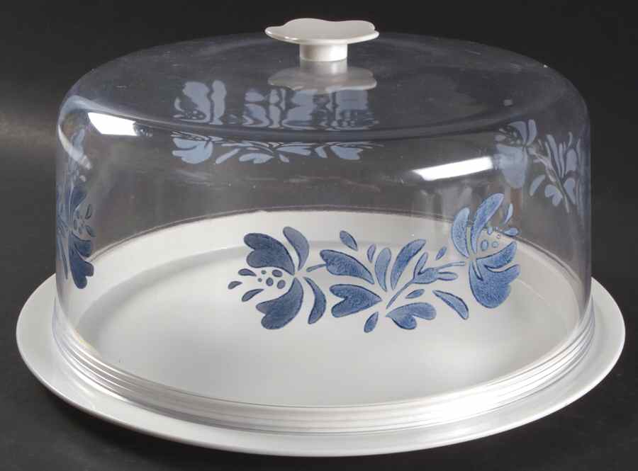 Yorktowne Plastic Cake Server & Lid by Pfaltzgraff-1
