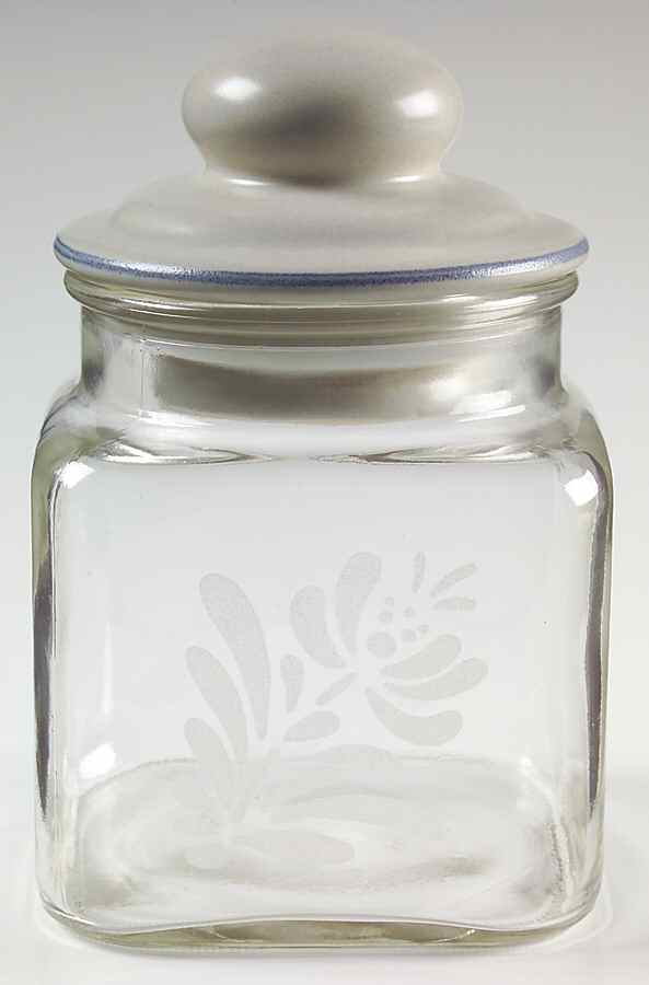 Yorktowne Small Glassware Canister by Pfaltzgraff-1