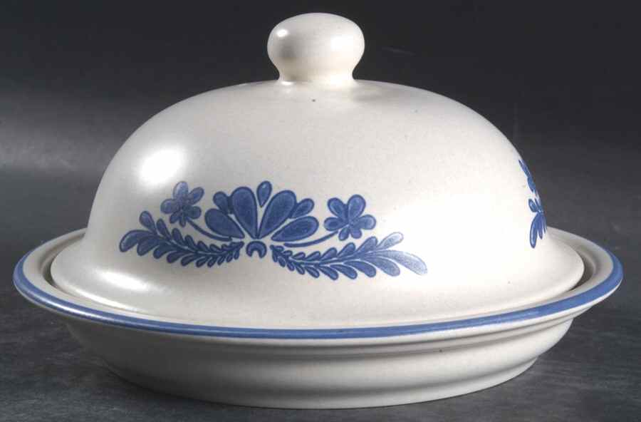 Yorktowne Round Covered Butter by Pfaltzgraff-1