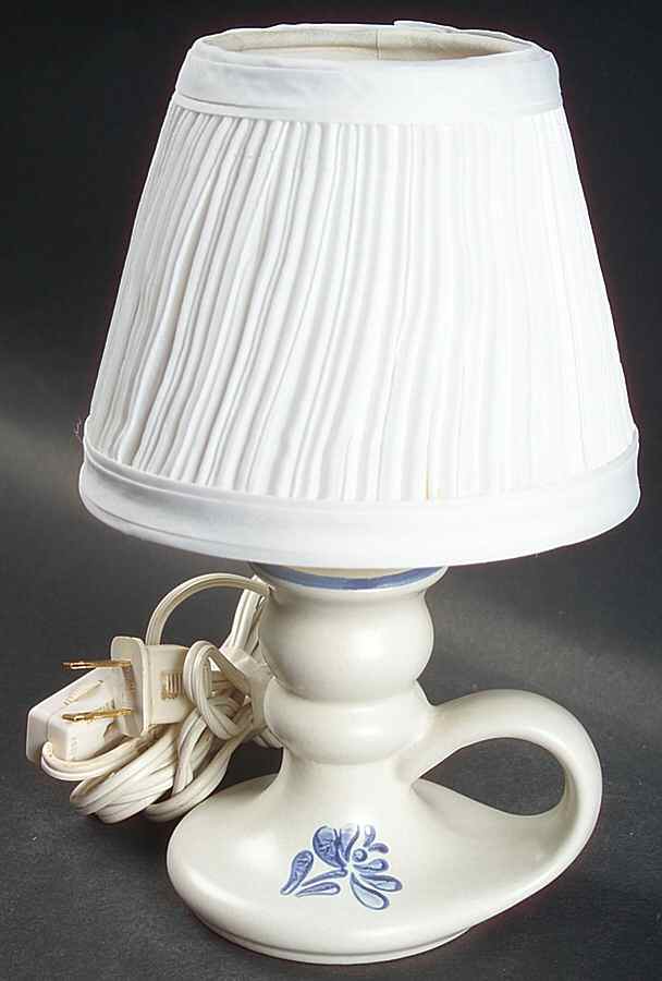 Yorktowne Candle Lamp & Shade by Pfaltzgraff-1