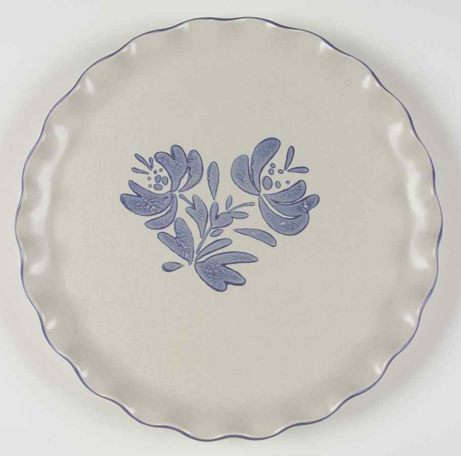 Yorktowne Fluted Cake Plate by Pfaltzgraff-1