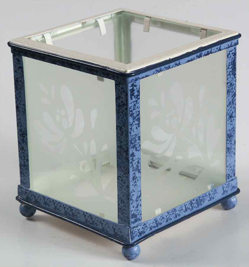 Yorktowne Square Glass & Metal Votive Candleholder by Pfaltzgraff-1