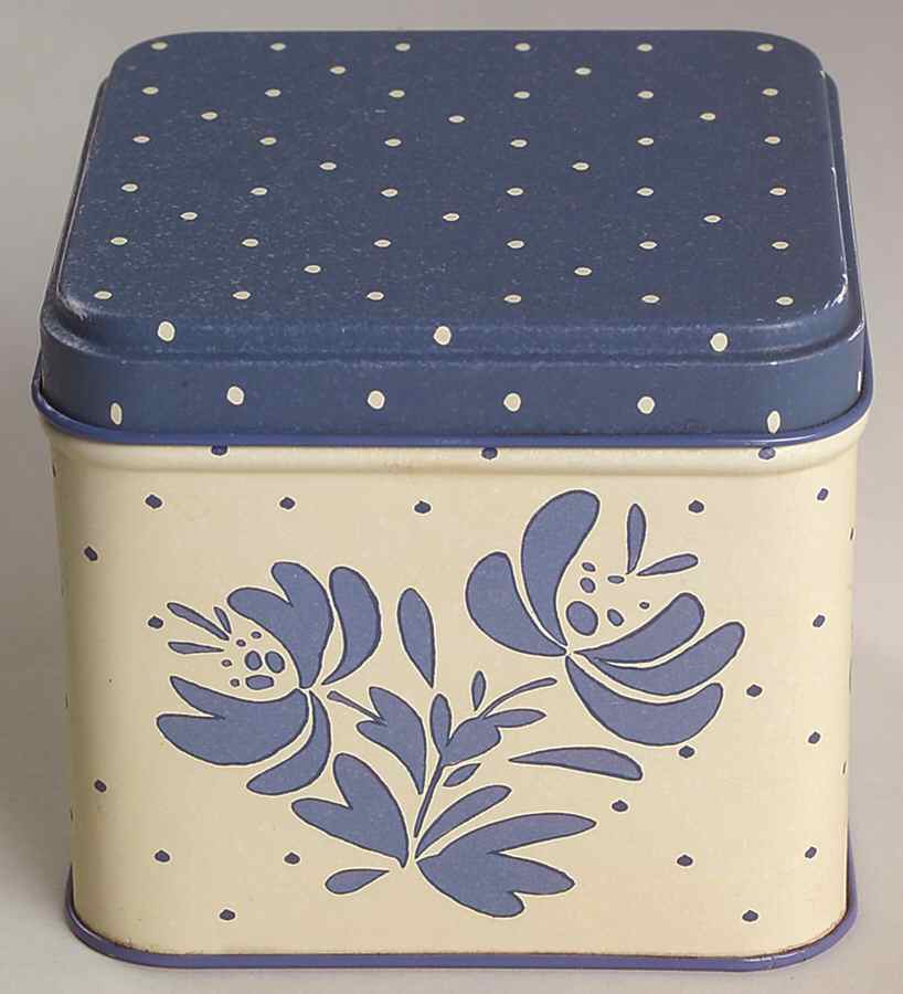 Yorktowne Metal Coaster Box, Box Only by Pfaltzgraff-1